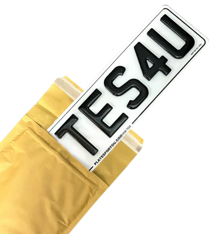 Custom Number Plates in Walsall, Brownhills & Aldridge — Same Day 3D & 4D Gel Plates by PlatesForYou