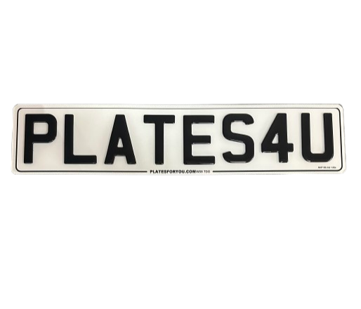 3D GEL NUMBER PLATE