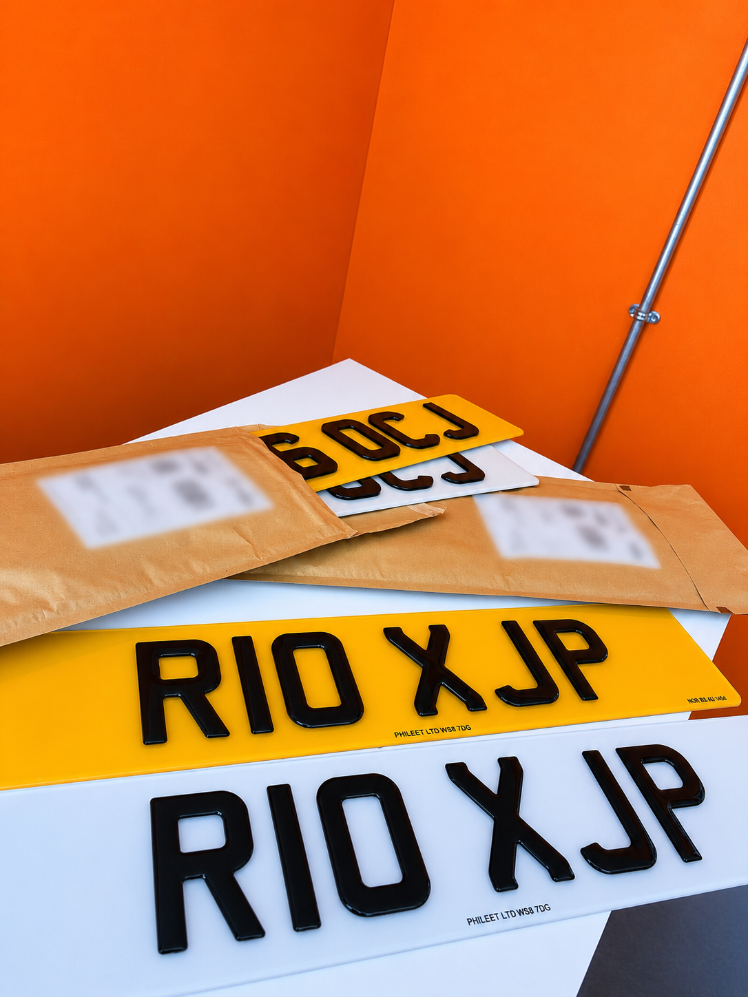 Same Day Number Plates in Walsall Wood with Fast UK Shipping Available