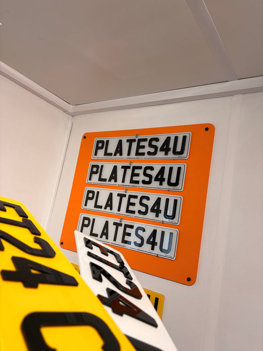 Are 3D, 4D & 4D Gel Number Plates Legal in the UK?