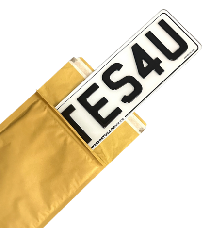 3D Gel Number Plate